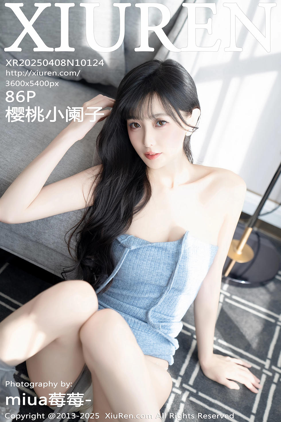 [XiuRen秀人网] 2025.04.08 No.10124 樱桃小阑子 [86+1P]