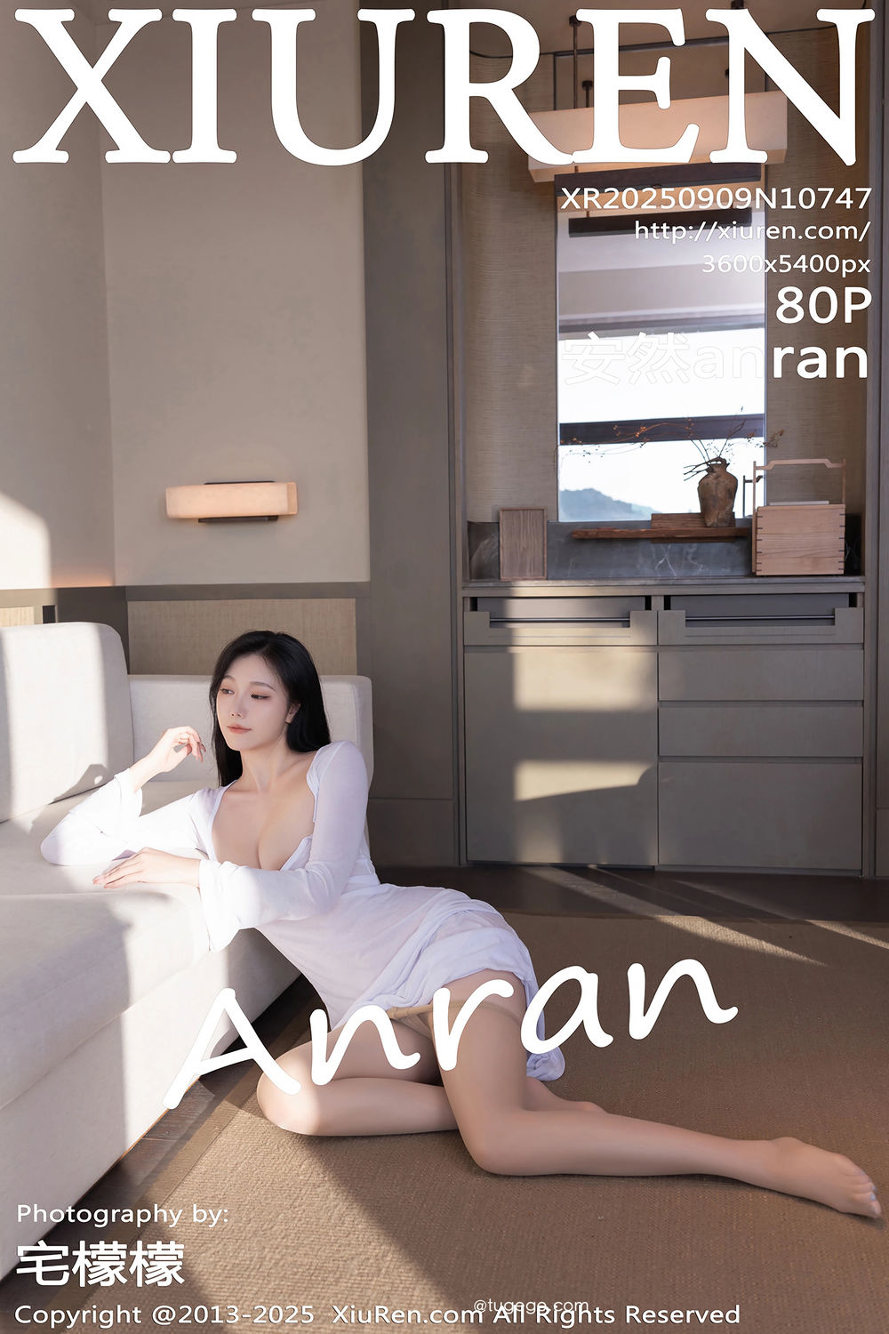 [XiuRen秀人网] 2025.09.09 No.10747 安然anran [80+1P]